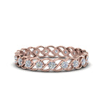 Load image into Gallery viewer, half-carat-diamond-anniversary-eternity-ring-in-rose-gold-FDEWB124119ROR(2.00MM)-NL-RG
