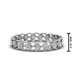 Load image into Gallery viewer, half-carat-diamond-anniversary-eternity-ring-in-white-gold-FDEWB124119ROR(2.00MM)-NL-WG

