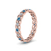 Load image into Gallery viewer, half-carat-diamond-anniversary-eternity-ring-with-blue-topaz-in-rose-gold-FDEWB124119ROR(2.00MM)GICBLTO-NL-RG