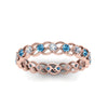 Load image into Gallery viewer, half-carat-diamond-anniversary-eternity-ring-with-blue-topaz-in-rose-gold-FDEWB124119ROR(2.00MM)GICBLTO-NL-RG