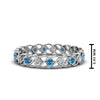 Load image into Gallery viewer, half-carat-diamond-anniversary-eternity-ring-with-blue-topaz-in-white-gold-FDEWB124119ROR(2.00MM)GICBLTO-NL-WG
