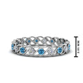 Thumbnail 109 - half-carat-diamond-anniversary-eternity-ring-with-blue-topaz-in-white-gold-FDEWB124119ROR(2.00MM)GICBLTO-NL-WG
