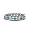 Load image into Gallery viewer, half-carat-diamond-anniversary-eternity-ring-with-blue-topaz-in-white-gold-FDEWB124119ROR(2.00MM)GICBLTO-NL-WG