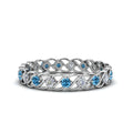 Thumbnail 108 - half-carat-diamond-anniversary-eternity-ring-with-blue-topaz-in-white-gold-FDEWB124119ROR(2.00MM)GICBLTO-NL-WG