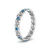 Load image into Gallery viewer, half-carat-diamond-anniversary-eternity-ring-with-blue-topaz-in-white-gold-FDEWB124119ROR(2.00MM)GICBLTO-NL-WG