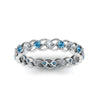 Load image into Gallery viewer, half-carat-diamond-anniversary-eternity-ring-with-blue-topaz-in-white-gold-FDEWB124119ROR(2.00MM)GICBLTO-NL-WG