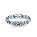 Thumbnail 110 - half-carat-diamond-anniversary-eternity-ring-with-blue-topaz-in-white-gold-FDEWB124119ROR(2.00MM)GICBLTO-NL-WG