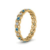 Load image into Gallery viewer, half-carat-diamond-anniversary-eternity-ring-with-blue-topaz-in-yellow-gold-FDEWB124119ROR(2.00MM)GICBLTO-NL-YG