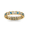 Load image into Gallery viewer, half-carat-diamond-anniversary-eternity-ring-with-blue-topaz-in-yellow-gold-FDEWB124119ROR(2.00MM)GICBLTO-NL-YG