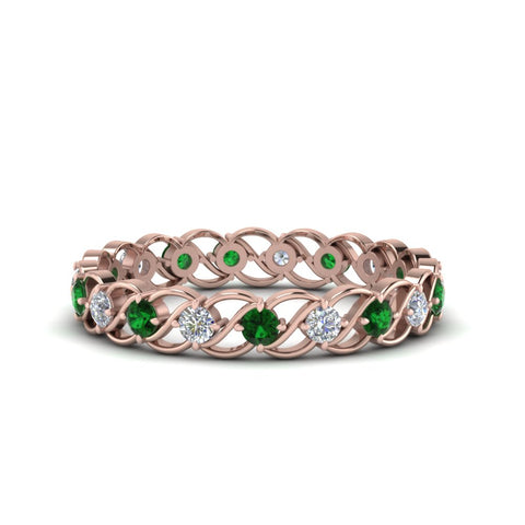 half-carat-diamond-anniversary-eternity-ring-with-emerald-in-rose-gold-FDEWB124119ROR(2.00MM)GEMGR-NL-RG
