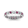 Load image into Gallery viewer, half-carat-diamond-anniversary-eternity-ring-with-pink-sapphire-in-white-gold-FDEWB124119ROR(2.00MM)GSADRPI-NL-WG