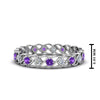 Load image into Gallery viewer, half-carat-diamond-anniversary-eternity-ring-with-purple-topaz-in-white-gold-FDEWB124119ROR(2.00MM)GVITO-NL-WG