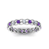 Load image into Gallery viewer, half-carat-diamond-anniversary-eternity-ring-with-purple-topaz-in-white-gold-FDEWB124119ROR(2.00MM)GVITO-NL-WG
