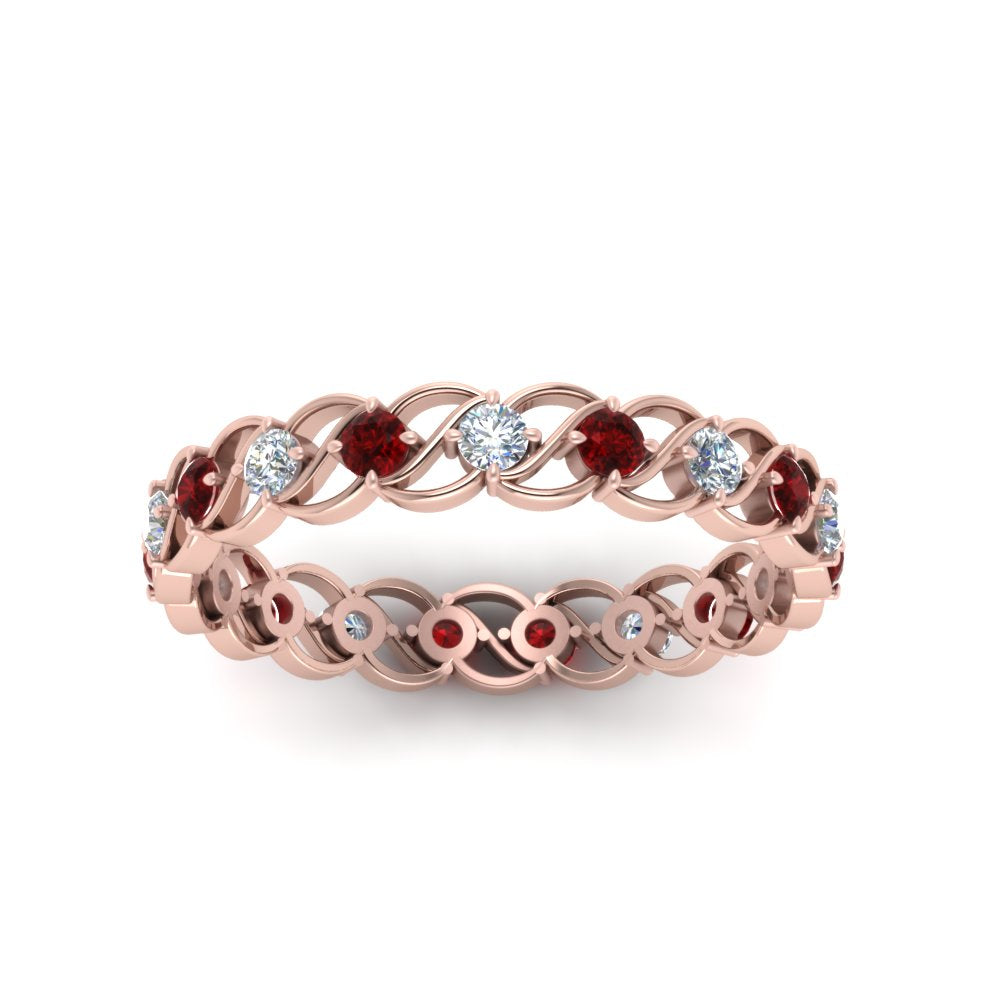 half-carat-diamond-anniversary-eternity-ring-with-ruby-in-rose-gold-FDEWB124119ROR(2.00MM)GRUDR-NL-RG