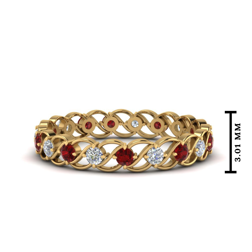 half-carat-diamond-anniversary-eternity-ring-with-ruby-in-yellow-gold-FDEWB124119ROR(2.00MM)GRUDR-NL-YG