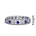 Thumbnail 79 - half-carat-diamond-anniversary-eternity-ring-with-sapphire-in-white-gold-FDEWB124119ROR(2.00MM)GSABL-NL-WG