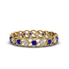 Load image into Gallery viewer, half-carat-diamond-anniversary-eternity-ring-with-sapphire-in-yellow-gold-FDEWB124119ROR(2.00MM)GSABL-NL-YG