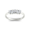 Load image into Gallery viewer, half-carat-diamond-teardrop-5-stone-wedding-band-in-white-gold-fdwb8008peangle5-0.50ct-nl-wg.jpg