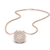 Load image into Gallery viewer, half-carat-double-halo-diamond-cluster-pendant-in-FDPD11390ANGLE1-NL-RG
