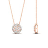 Load image into Gallery viewer, half-carat-double-halo-diamond-cluster-pendant-in-FDPD11390ANGLE1-NL-RG