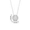 Load image into Gallery viewer, half-carat-double-halo-diamond-cluster-pendant-in-FDPD11390ANGLE1-NL-WG
