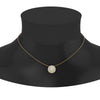 Load image into Gallery viewer, half-carat-double-halo-diamond-cluster-pendant-in-FDPD11390ANGLE1-NL-YG