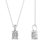Load image into Gallery viewer, half-carat-emerald-cut-diamond-filigree-pendant-in-FDPD10681EM-0.50CTANGLE2-NL-WG