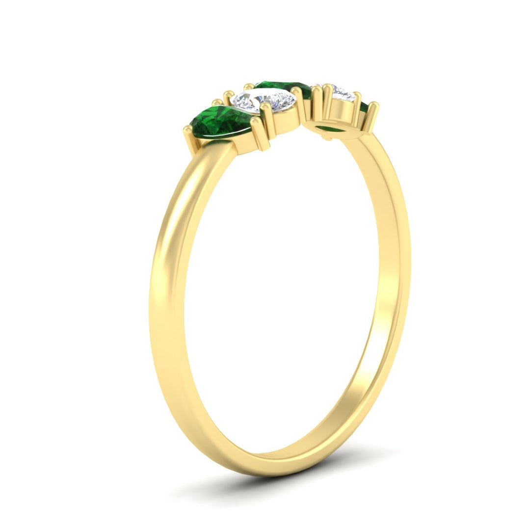 half-carat-emerald-teardrop-5-stone-wedding-band-in-yellow-gold-fdwb8008pegemgrangle2-0.50ct-nl-yg.jpg