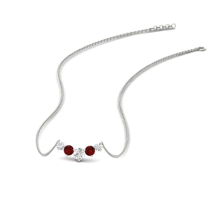 half-carat-five-stone-round-diamond-pendant-for-women-with-ruby-in-white-gold-FD-PD11130ROGRUDR-0.50CT-NL-WG