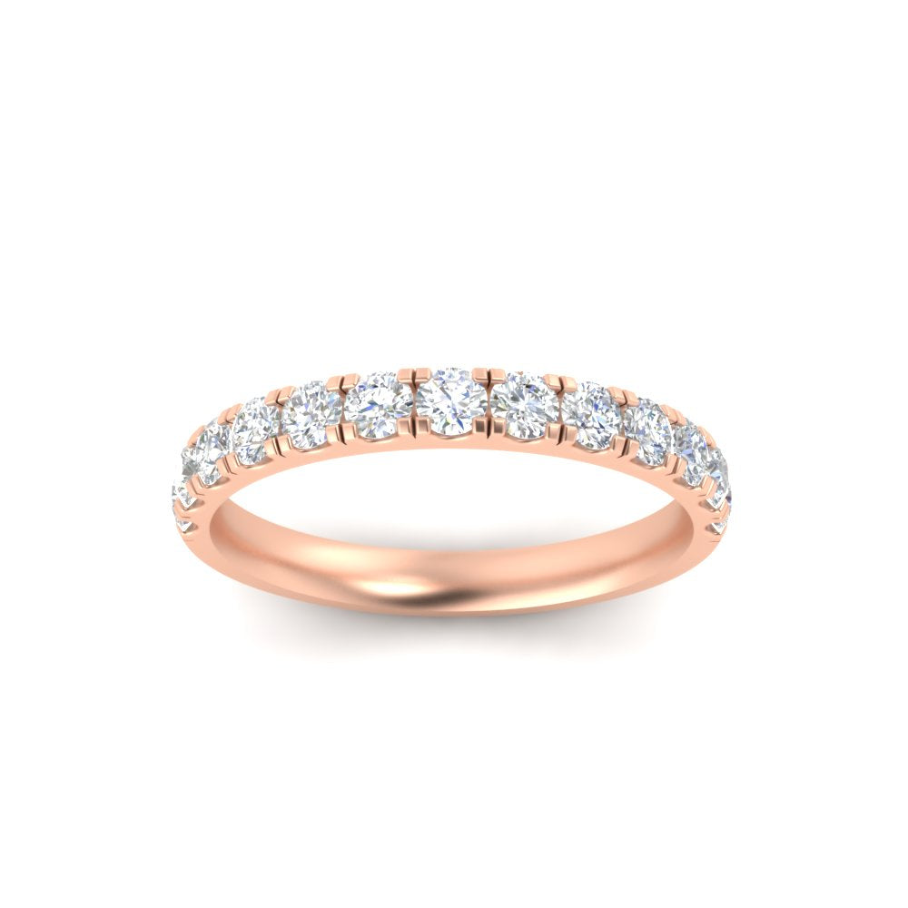 half-carat-french-pave-diamond-band-in-rose-gold-FD9331ROBANGLE5-0.50CT-NL-RG