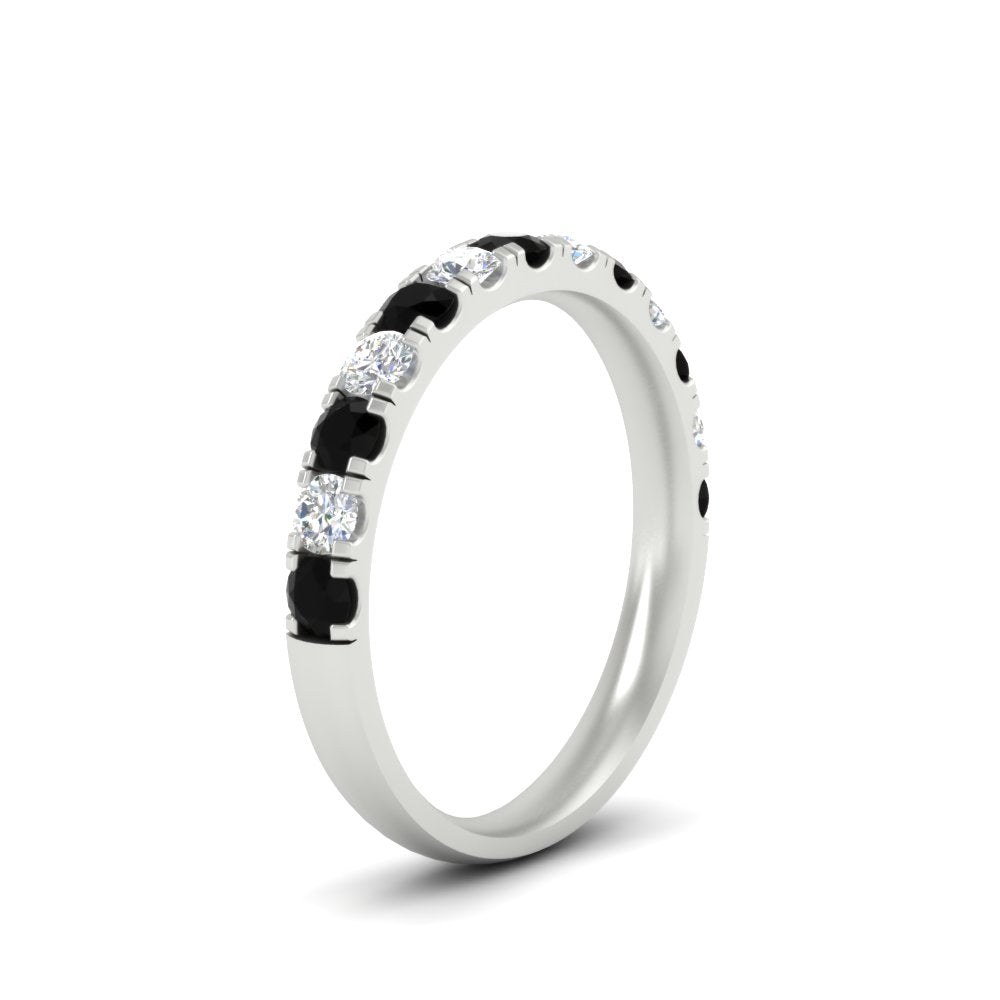 half-carat-french-pave-diamond-band-with-black-diamond-in-white-gold-FD9331ROBGBLACKANGLE2-0.50CT-NL-WG