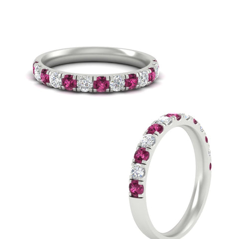 half-carat-french-pave-diamond-band-with-pink-sapphire-in-white-gold-FD9331ROBGSADRPIANGLE3-0.50CT-NL-WG