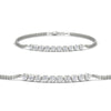 Load image into Gallery viewer, half-carat-gold-chain-bar-diamond-bracelet-in-white-gold-FDBRC10587RO-0.50CT-NL-WG.jpg?v=1774334805