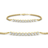 Load image into Gallery viewer, half-carat-gold-chain-bar-diamond-bracelet-in-yellow-gold-FDBRC10587RO-0.50CT-NL-YG.jpg?v=1774334805