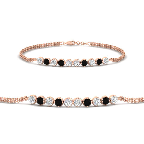 half-carat-gold-chain-bar-diamond-bracelet-with-black-diamond-in-rose-gold-FDBRC10587ROGBLACK-0.50CT-NL-RG.jpg?v=1774334805