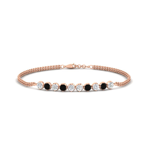 half-carat-gold-chain-bar-diamond-bracelet-with-black-diamond-in-rose-gold-FDBRC10587ROGBLACKANGLE1-0.50CT-NL-RG.jpg?v=1774334805