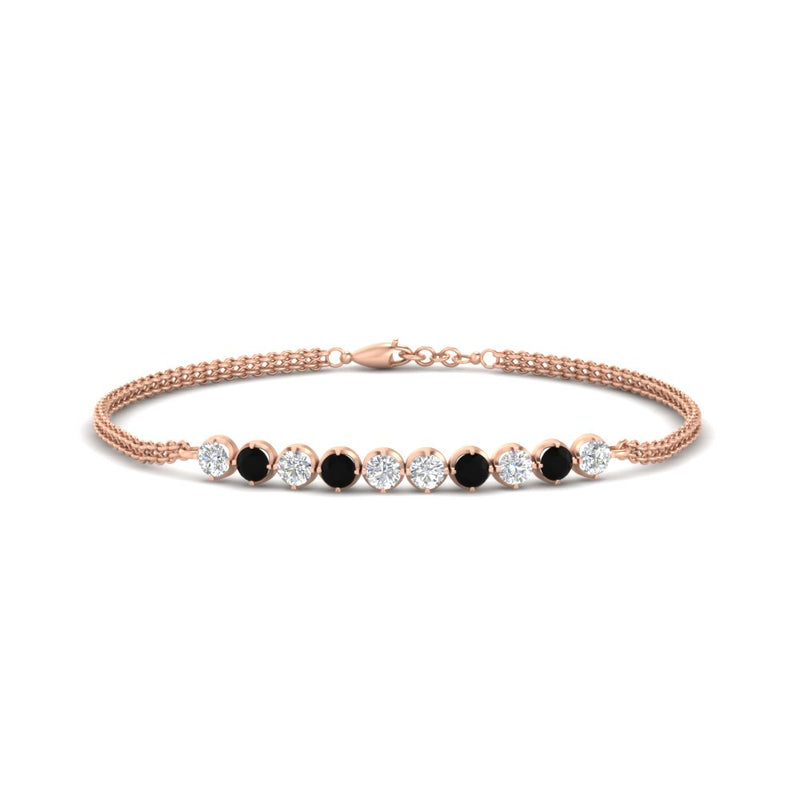 half-carat-gold-chain-bar-diamond-bracelet-with-black-diamond-in-rose-gold-FDBRC10587ROGBLACKANGLE1-0.50CT-NL-RG.jpg?v=1774334805