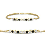Load image into Gallery viewer, Round Gold Chain Bar Bracelet
