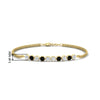 Load image into Gallery viewer, half-carat-gold-chain-bar-diamond-bracelet-with-black-diamond-in-yellow-gold-FDBRC10587ROGBLACKANGLE1-0.50CT-NL-YG-HW.jpg?v=1774334805