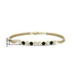 Load image into Gallery viewer, Round Gold Chain Bar Bracelet
