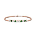 Thumbnail 22 - half-carat-gold-chain-bar-diamond-bracelet-with-emerald-in-rose-gold-FDBRC10587ROGEMGRANGLE1-0.50CT-NL-RG.jpg?v=1774334805