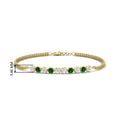 Thumbnail 71 - half-carat-gold-chain-bar-diamond-bracelet-with-emerald-in-yellow-gold-FDBRC10587ROGEMGRANGLE1-0.50CT-NL-YG-HW.jpg?v=1774334805