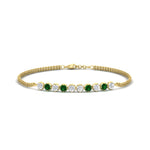 Load image into Gallery viewer, Round Gold Chain Bar Bracelet
