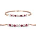 Thumbnail 17 - half-carat-gold-chain-bar-diamond-bracelet-with-pink-sapphire-in-rose-gold-FDBRC10587ROGSADRPI-0.50CT-NL-RG.jpg?v=1774334805