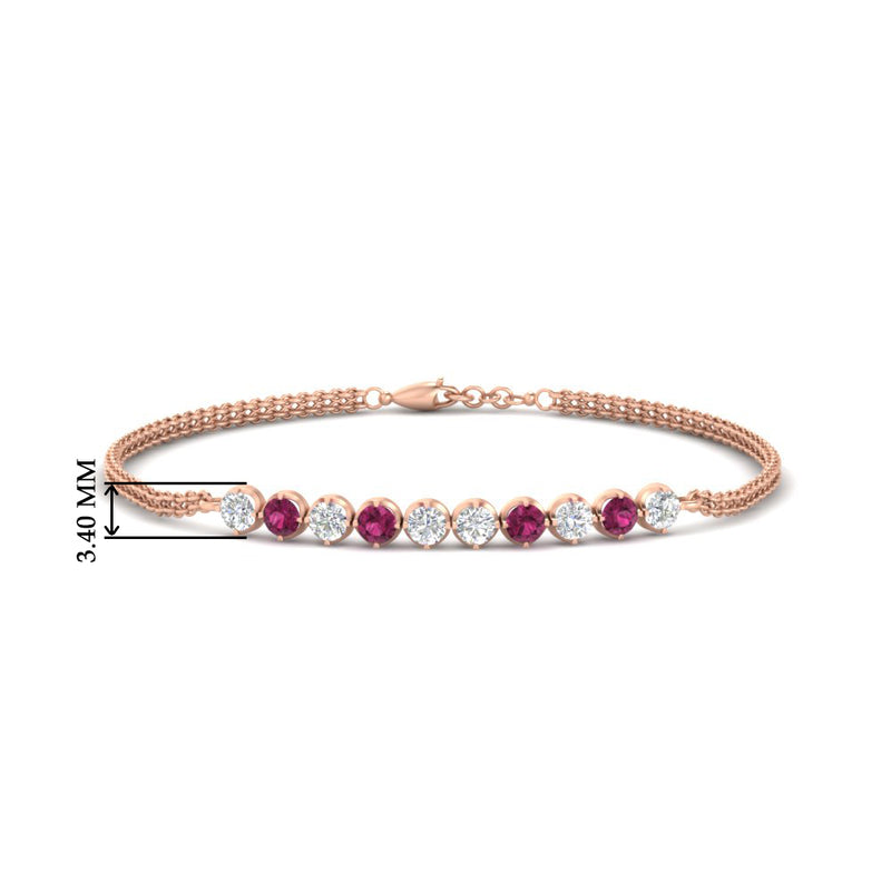 half-carat-gold-chain-bar-diamond-bracelet-with-pink-sapphire-in-rose-gold-FDBRC10587ROGSADRPIANGLE1-0.50CT-NL-RG-HW.jpg?v=1774334805