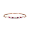 Load image into Gallery viewer, half-carat-gold-chain-bar-diamond-bracelet-with-pink-sapphire-in-rose-gold-FDBRC10587ROGSADRPIANGLE1-0.50CT-NL-RG.jpg?v=1774334805