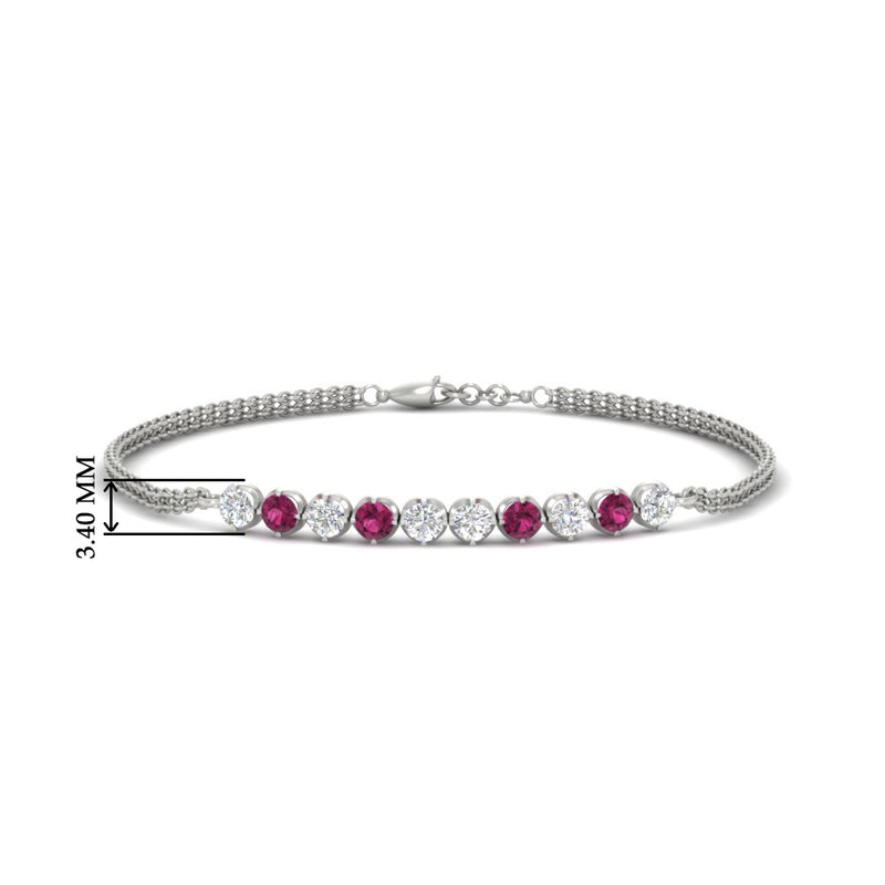 half-carat-gold-chain-bar-diamond-bracelet-with-pink-sapphire-in-white-gold-FDBRC10587ROGSADRPIANGLE1-0.50CT-NL-WG-HW.jpg?v=1774334805