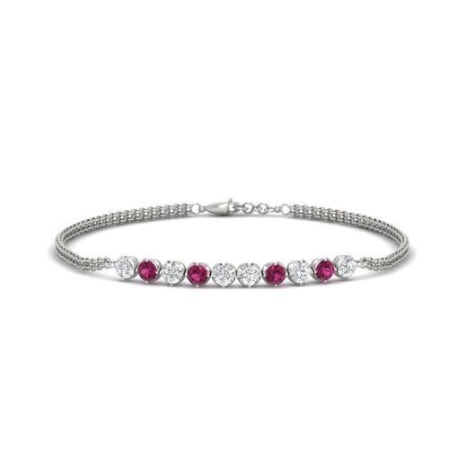 half-carat-gold-chain-bar-diamond-bracelet-with-pink-sapphire-in-white-gold-FDBRC10587ROGSADRPIANGLE1-0.50CT-NL-WG.jpg?v=1774334805