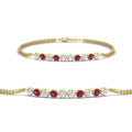 Thumbnail 65 - half-carat-gold-chain-bar-diamond-bracelet-with-pink-sapphire-in-yellow-gold-FDBRC10587ROGSADRPI-0.50CT-NL-YG.jpg?v=1774334805