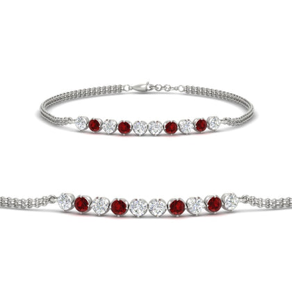 half-carat-gold-chain-bar-diamond-bracelet-with-ruby-in-white-gold-FDBRC10587ROGRUDR-0.50CT-NL-WG.jpg?v=1771413856